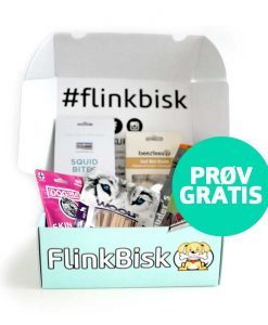 PRØV GRATIS! FlinkBisk GoodieBag m/snacks